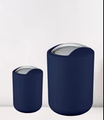 2’li Çöp Kovası Lacivert ( Brasil Model ) 6,4 ve 2 Litre - 1