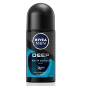 Nivea Men Erkek Roll-on Deodorant Deep Beat 50 ml - 1