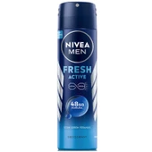 Nivea Men Fresh Active Erkek Deodorant Sprey 150 ml - 1