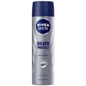 Nivea Men Silver Protect Erkek Deodorant Sprey 150 ml - 1