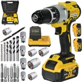 SNAİKER Yeni Seri DARBELİ13mm 21v 1.3a akülü vidalama - 2