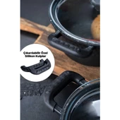 Acar Diamante Galaxi 6 Parça Döküm Tencere Seti DDE-22-0170 - 3