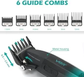 VGR saç kesme profesyonel saç düzeltici elektrikli kesme akülü saç kesme makinesi 9000RPM giyotin Clipper erkekler için V-003 - 6