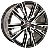 R1 Wheels 20 inç 5*112 ET43 Füme Jant Takımı (J-832) - 1