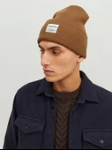 Jack & Jones Jaclong Knit Beanie Noos Erkek Bere - 4