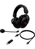 HyperX Cloud II Core Wireless 6Y2G8AA Mikrofonlu Kulak Üstü Oyuncu Kulaklığı thumbnail 3