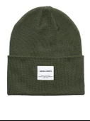 Jack & Jones Jaclong Knit Beanie Noos Erkek Bere - 1
