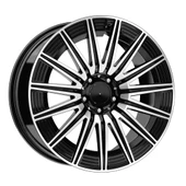 R1 Wheels 19 inç 5*112 ET49 Parlak Siyah Jant Takımı (J-2645) - 1