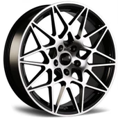 R1 Wheels 19 inç 5*112 ET37 Siyah Jant Takımı (J-2634) - 1