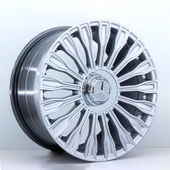 R1 Wheels 18 inç 5*112 ET49 Metalik Gri Jant Takımı (J-2697) - 1