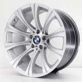 R1 Wheels 18 inç 5*120 ET15 Metalik Gri Jant Takımı (J-2781) - 1