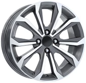 R1 Wheels 17 inç 5*114 ET40 Füme Jant Takımı (J-2914) - 1