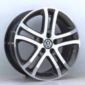 R1 Wheels 16 inç 4*100 ET35 Metalik Gri Jant Takımı (J-2703) - 1