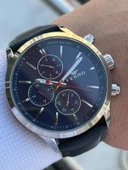 Ferro İç Fonksiyonları Aktif Deri Kordon 3 Atm Suya Dayanıklı Erkek Kol Saati EFM11031.L thumbnail 2