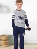 Doremi Erkek Çocuk Pijama Takımı Gri - 1