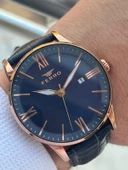 Ferro Deri Kordon Takvimli Kadran 3 Atm Suya Dayanıklı Erkek Kol Saati EFM11182.FR thumbnail 2