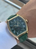 Ferro İç Fonksiyonları Aktif Deri Kordon 3 Atm Suya Dayanıklı Erkek Kol Saati EFM40125-Y thumbnail 3