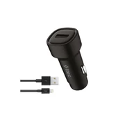 Ttec SmartCharger 12W 2.4A Araç Şarj Aleti + 120cm Lightning Kablo 2CKS30LS - 1
