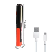G-298 Mıknatıslı Tamirci El Feneri Xpe+Cob LED Şarjlı 3 Modlu - 3