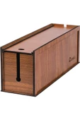 Kablo Kutusu 40x12x14 cm Kablo Priz Düzenleyici Organizer - 4
