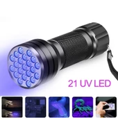 Fenerix 21 LED Ultraviyole El Feneri, 395 NM Uv Fener - 1