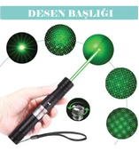 Fenerix PRO-303 USB Şarjlı Yeşil Lazer Pointer - 2