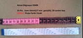 ACL-3531 Hoparlör ses sistemi Awm 20624 80C 60V Vw-1 Flex Kablo 16-1-20B - 1