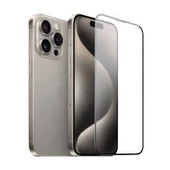Apple iPhone 16 Pro Max Wiwu GT-010 Anti-Reflective Polimer Oleofobik Kaplama Ultra İnce Temperli Cam Ekran Koruyucu - 1
