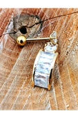 Çelik Zirkon Taşlı Piercing - 1