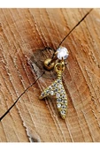 Çelik Zirkon Taşlı Piercing - 1