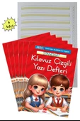 Yeni Müfradat Güzel Yazı Defteri Orta Boy 16.5x24  24 Yaprak 6 Adet Standart Kılavuz Çizgili Yazı Defteri Satır Aralıklarına Uygun - 1