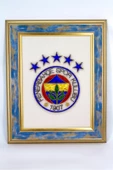 Fenerbahçe Lisanslı Mavi Arma Filografi Tablo (El Yapımı) - 4