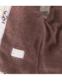 Trend Rakun & Köstebek Figürlü Fermuarlı Varaklı Kapüşonlu Kışlık İçi Peluş Erkek Bebek Mont Şişme - 7