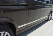 T6.1 Transporter Yan Kapı Çıtaları Krom Uzun Şase 7 Parça 2020 Ve Sonrası Modeller İçin - 1
