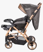 Baby Care 65 Capron Gold Çift Yönlü Puset Kahve - 3
