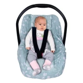 Sevi Bebe Bel Destekli Ana Kucağı Örtüsü ART-61 Yaprak Desen - 2