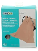 BabyJem Bürümcük Ana Kucağı Örtüsü 809 Ekru - 7