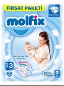 Molfix Bebek Bezi Fırsat Paketi 3 Beden 4-9 Kg 68 Adet - 1