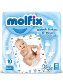 Molfix Bebek Bakım Örtüsü 60x60 10 Adet - 1
