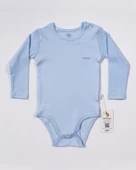 Bebengo BU4024 Basic Uzun Kol Yaş Body Mavi - 1