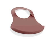 BabyJem Mini Silikon Önlük 718 Mocha - 1
