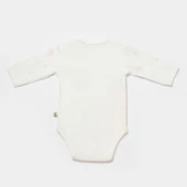 Bibaby Biorganic Koala Jungle Uzun Kol Bebek Body 56969 Pembe - 2