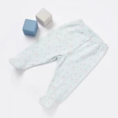 Bibaby Biorganic Pretty Ears Bunny Patikli Pantolon 57814 Mint - 2