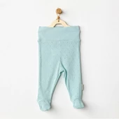 Andywawa AC24706 Jacquard Patikli Bebek Pantolon Green - 1