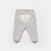 Bibaby Biorganic Koala Jungle Patikli Pantolon 57888 Gri - 2