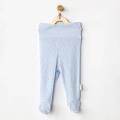 Andywawa AC24706 Jacquard Patikli Bebek Pantolon Blue - 1