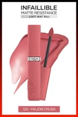 L'Oreal Paris Matte Resistance Liquid Lipstick 5 ml - Major Crush 120 - 1