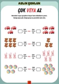 Okul Öncesi ve Birinci Sınıflar Sayıları AVLAMA Yaz-SİL Kitabı thumbnail 5