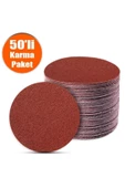 qssa 50 Adet Cırt Zımpara Spiral Avuç Taşlama 115 Mm (karma Paket) thumbnail 1