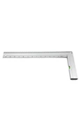 Meşem Terazili Alüminyum Marangoz Gönyesi L Cetvel- 30 cm - 3